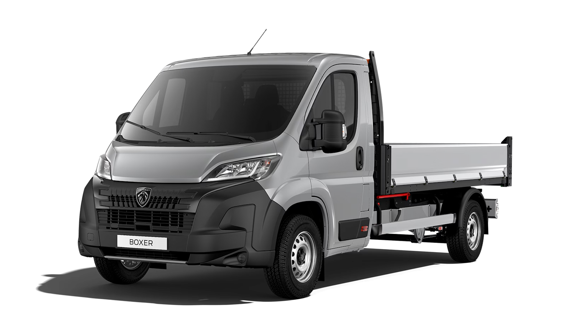 Camion benne basculante Peugeot diesel pour les chantiers et le transport de gravats à Valence