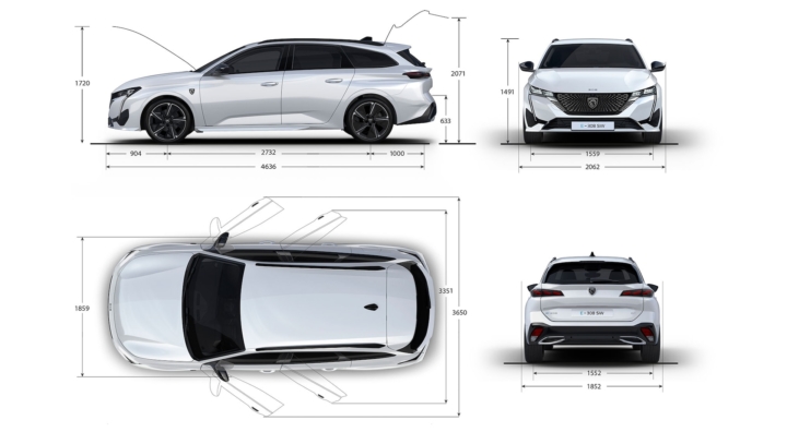 PEUGEOT_e308SW-dimensions-privas-ardeche-break-electrique